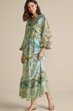 Baroque Maxi Dress