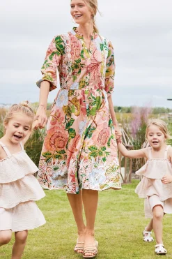 Bellicia Embroidered Midi Dress