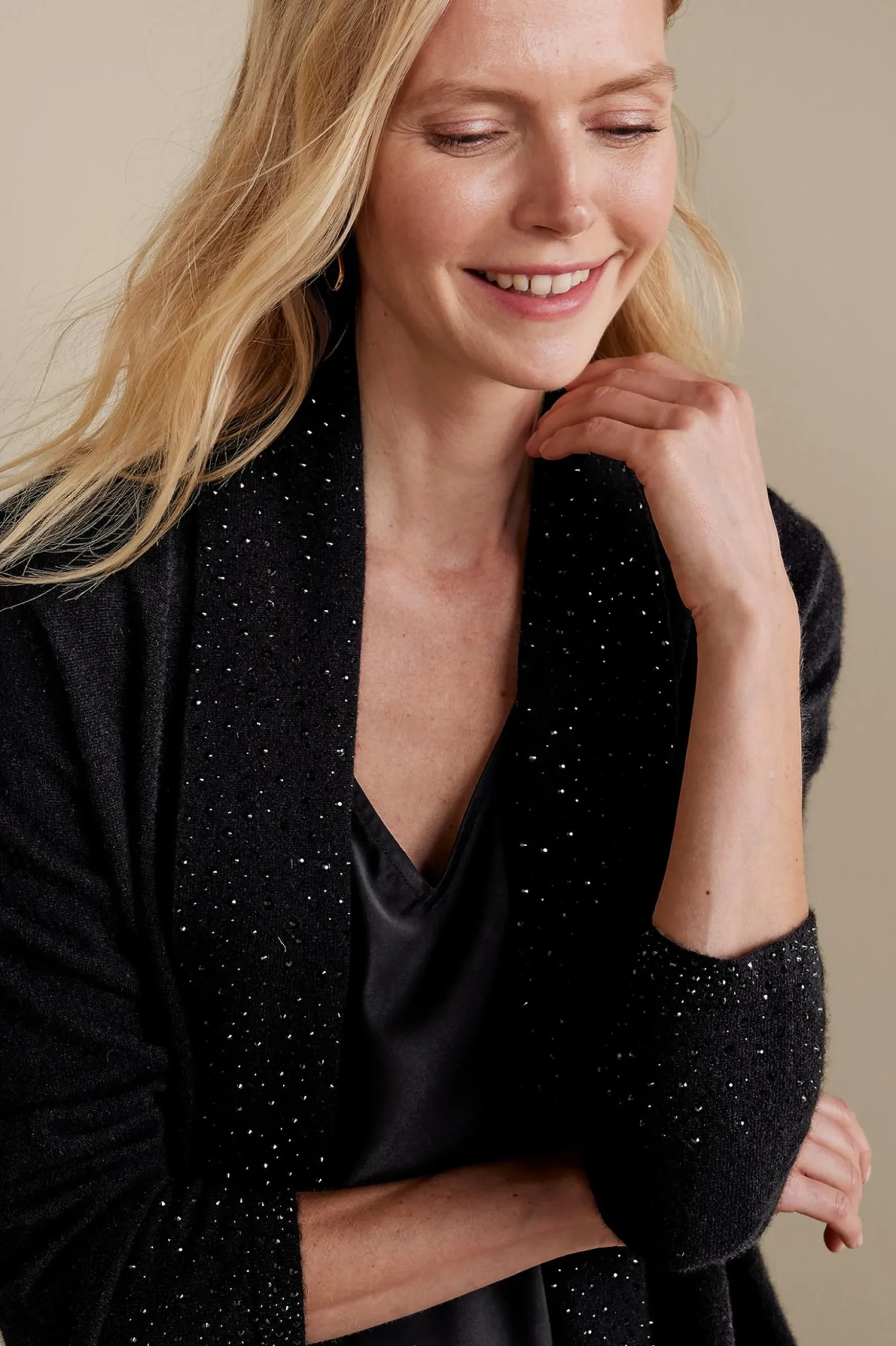 Celeste Cashmere Cardigan