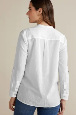 Eleanor Crochet Shirt