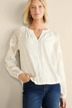 Enya Embroidered Top