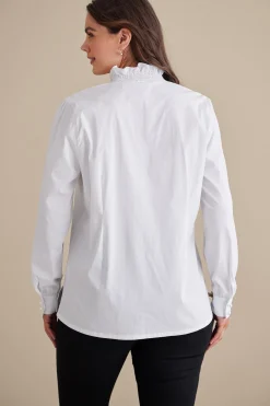 Kata Ruffle Collar Shirt