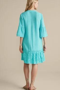 Kiona Gauze Short Dress