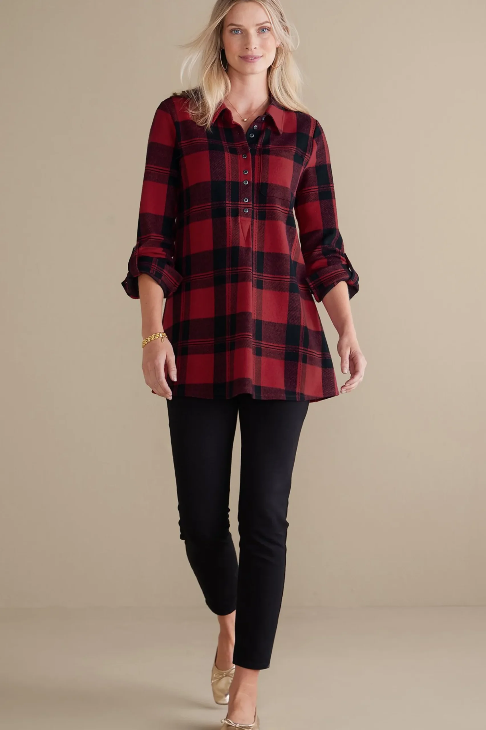 Mad About Plaid Tunic