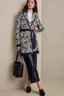 Marika Jacquard Cardigan