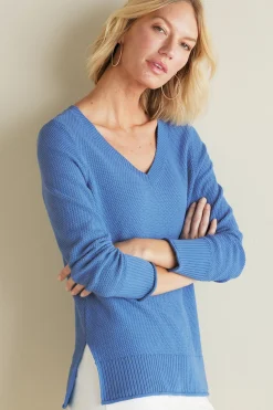 Marin Back Button Sweater