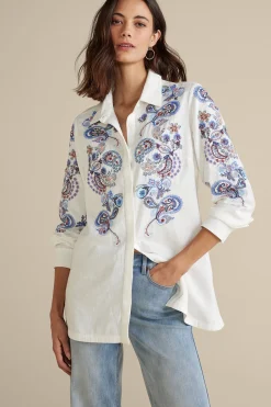 Nadia Linen Blend Shirt