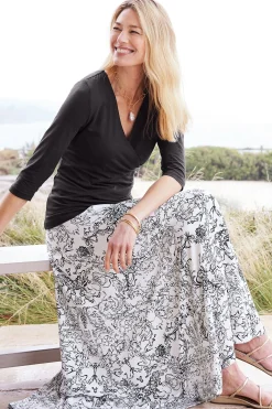 Petites Amaranth Skirt