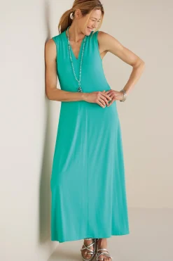 Petites Lenora Knit Maxi Dress