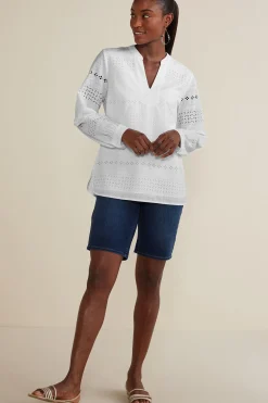 Petites Lenore Eyelet Top