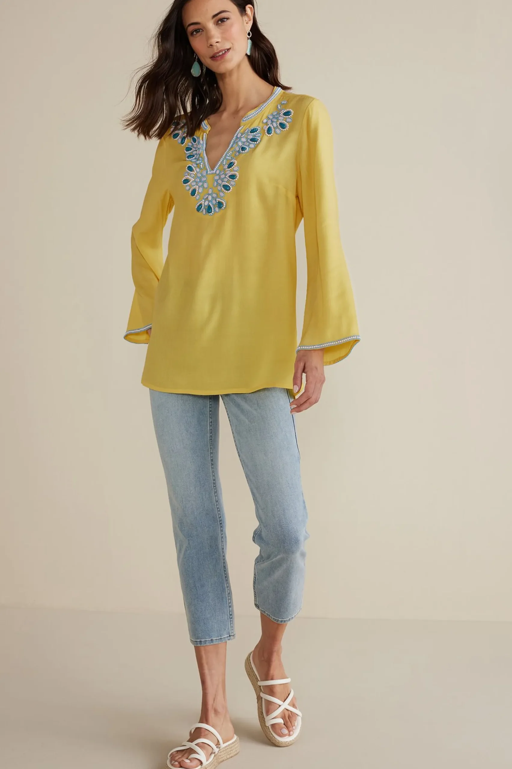 Petites Soraya Embellished Tunic