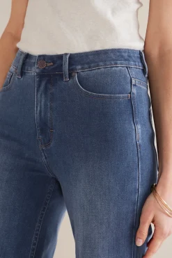 Petites Ultimate Denim Wide Leg Crop Jeans