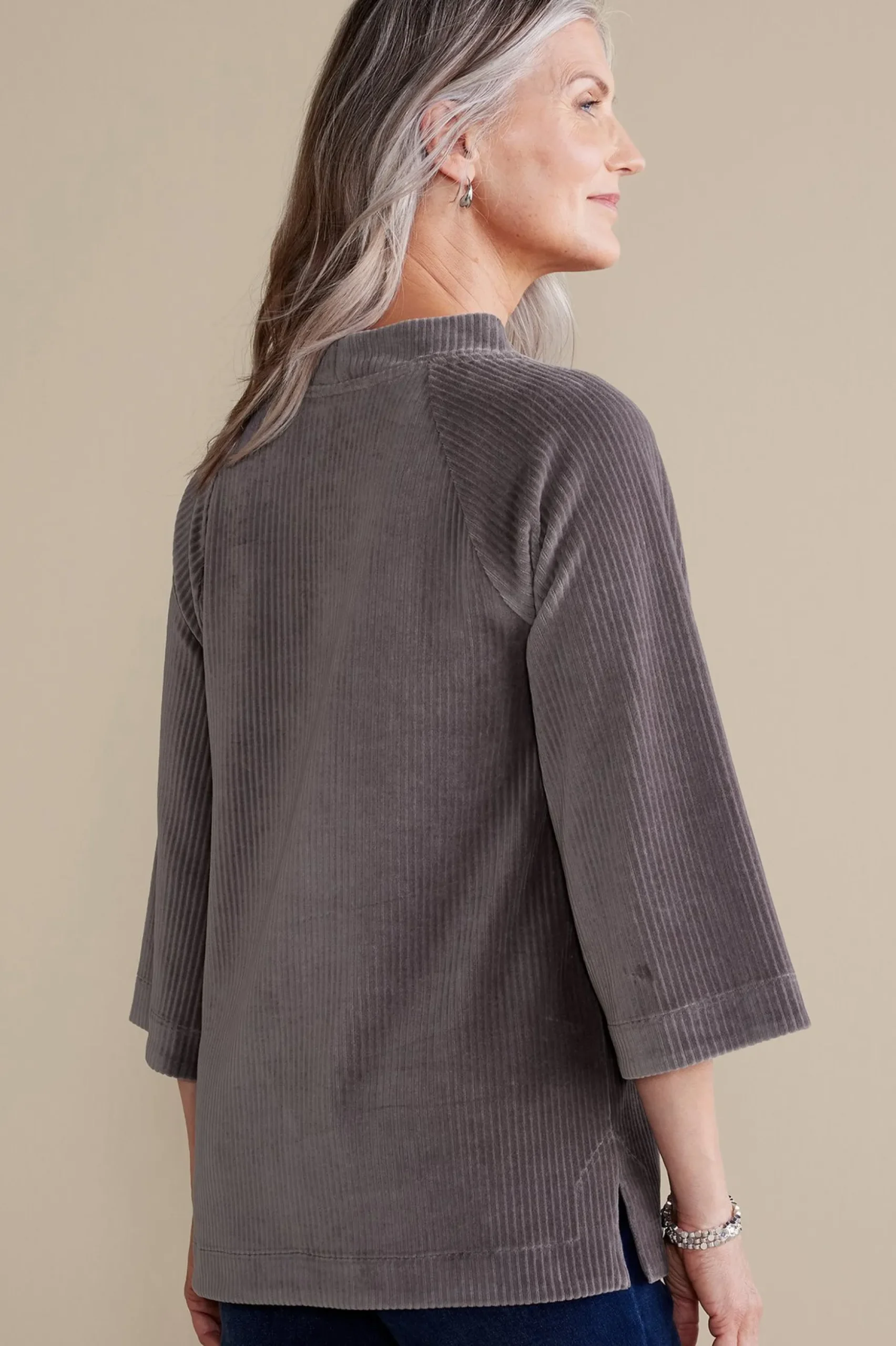 Samina Corduroy Pullover