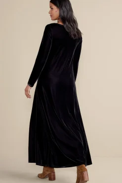 Santiago Stretch Velvet Dress