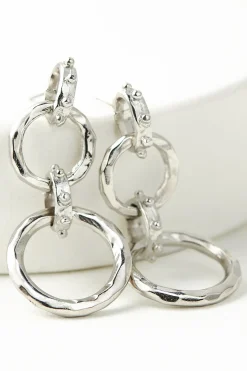Simone Tiered Hoop Earring
