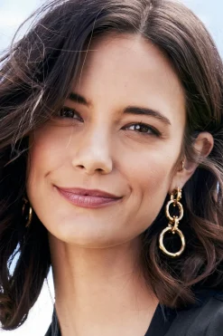 Simone Tiered Hoop Earring