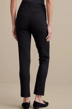 Soft Essential Ponte Slim Ankle Pants