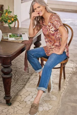 Soft Essential™ SUPIMA® Isabel Short Sleeve Tunic