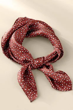 Sylvia Silk Square Scarf