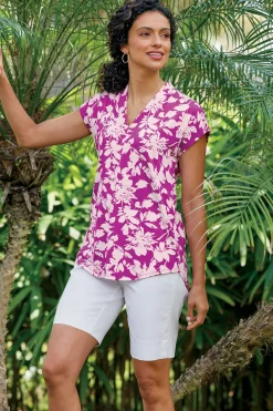 Twilight Luau Printed Tunic