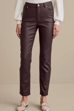 Ultimate Denim Coated Straight Leg Jeans