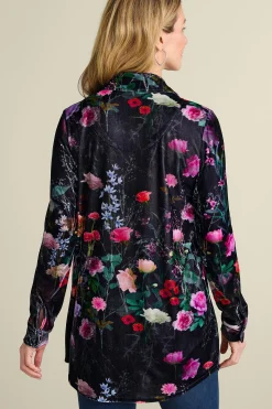 Velvet Boyfriend Tunic Shirt