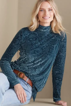 Walden Velvet Turtleneck