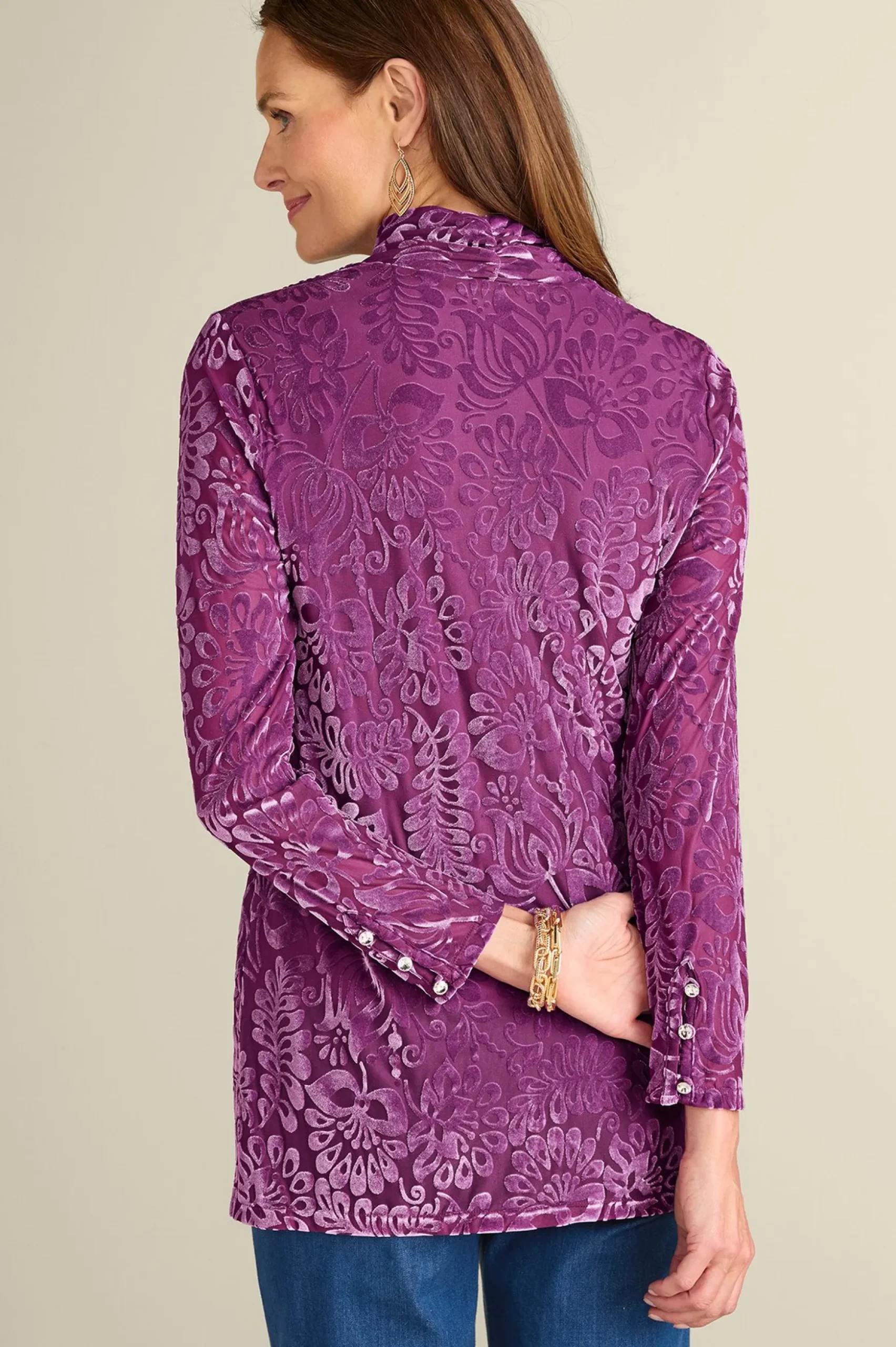 Walden Velvet Turtleneck