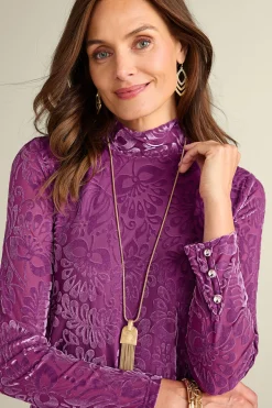 Walden Velvet Turtleneck