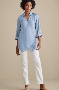 Washed TENCEL Tunic